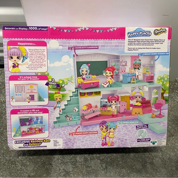 NEW Shopkins Happy Places High School NIB - Picture 4 of 6